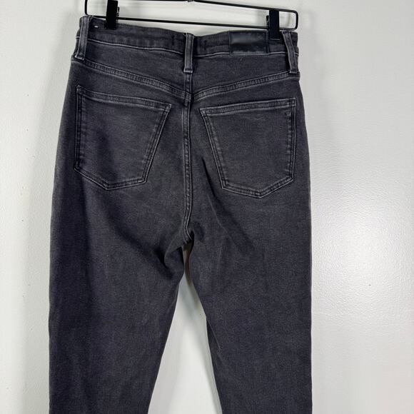 Madewell Women’s Black Stretch High Rise Cotton Blend Skinny Jeans Size 29 - Picture 5 of 10